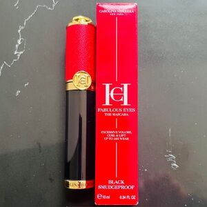 NEW IN BOX Carolina Herrera Fabulous Eyes - Black 10ML Smudgeproof Mascara